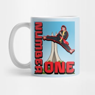funny number one martial arts sports collection Mug